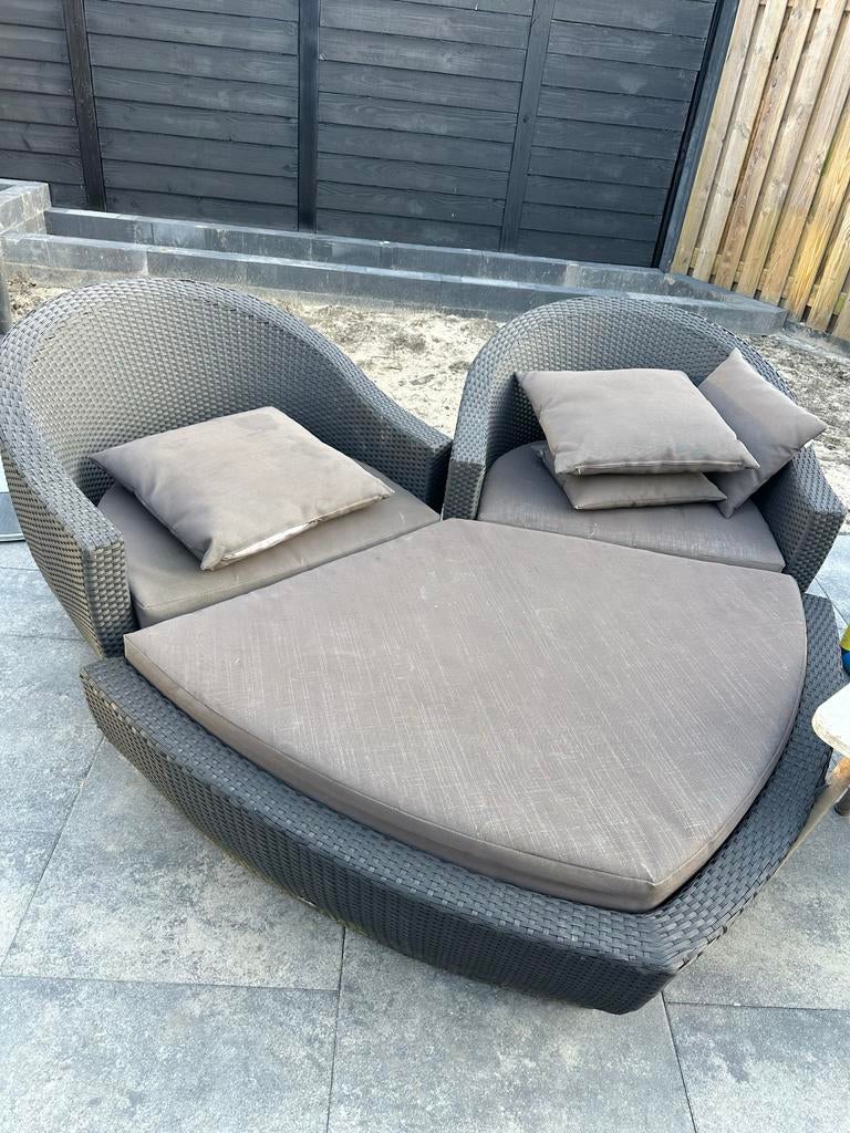 Hart lounge Life outdoor living, Tuin en Terras, Tuinsets en Loungesets, Gebruikt, 3 zitplaatsen, Ophalen of Verzenden, Loungeset