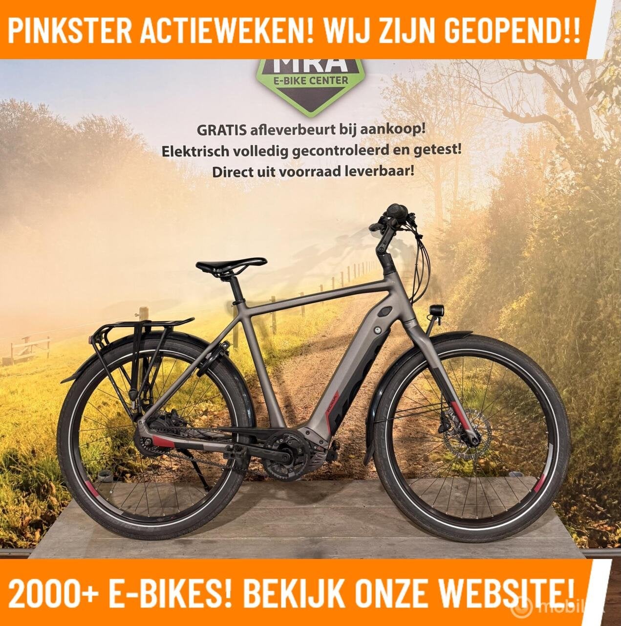 Koga Pace B10 Elektrische fiets met BOSCH midden motor!, Fietsen en Brommers, 55 tot 59 cm, Overige merken