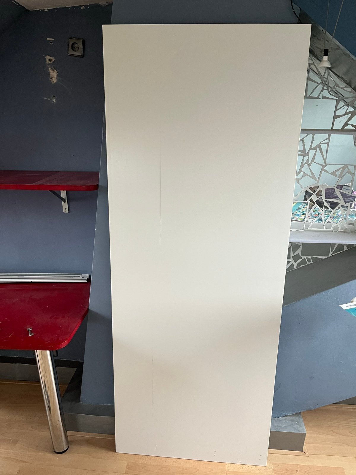 Ikea Pax schuifdeuren 150x201 cm met rails (één beschadigd), Ophalen, Gebruikt, 100 tot 150 cm, 200 cm of meer