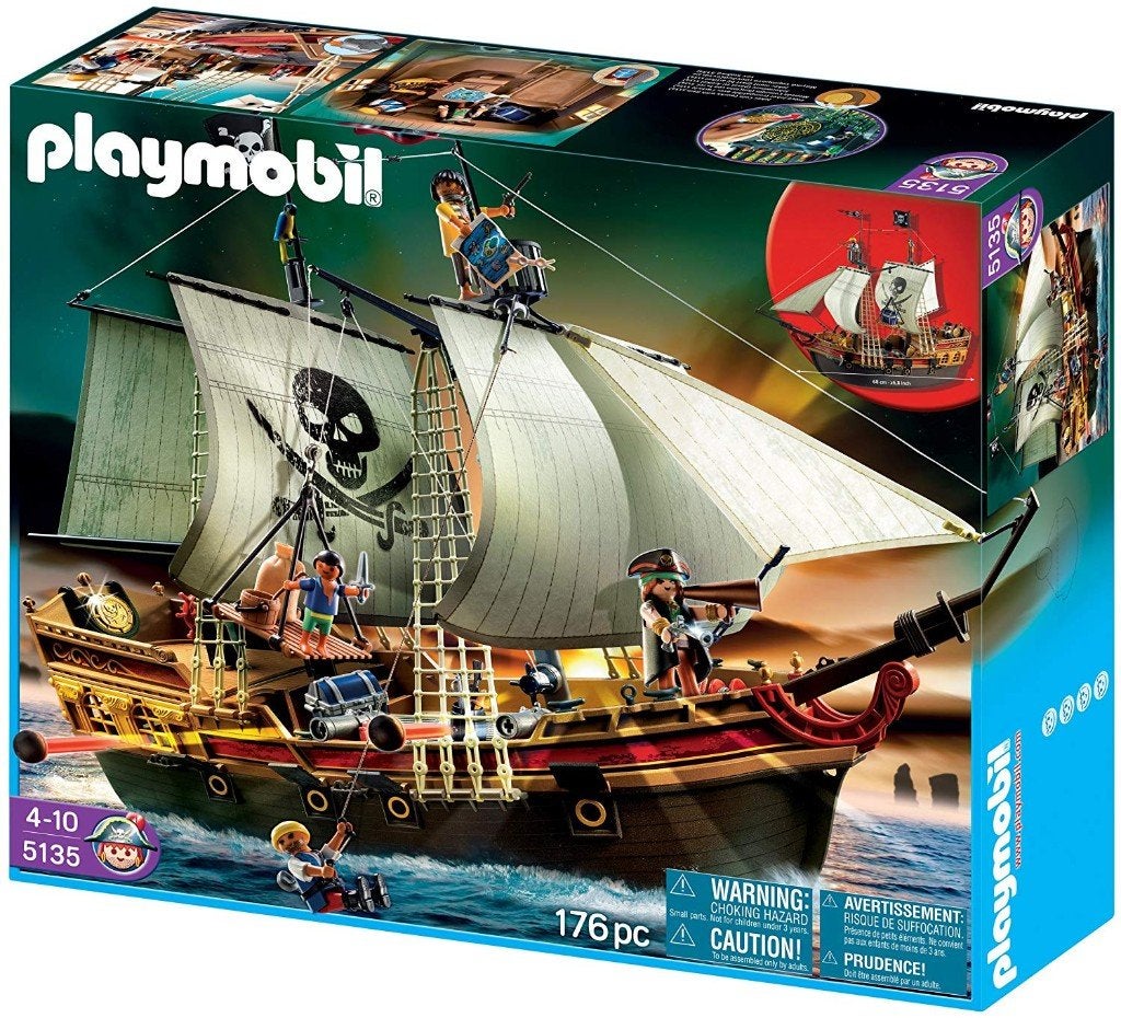 Playmobil Piratenschip - 5135 Collector item, Kinderen en Baby's, Speelgoed | Playmobil, Ophalen of Verzenden, Nieuw, Complete set