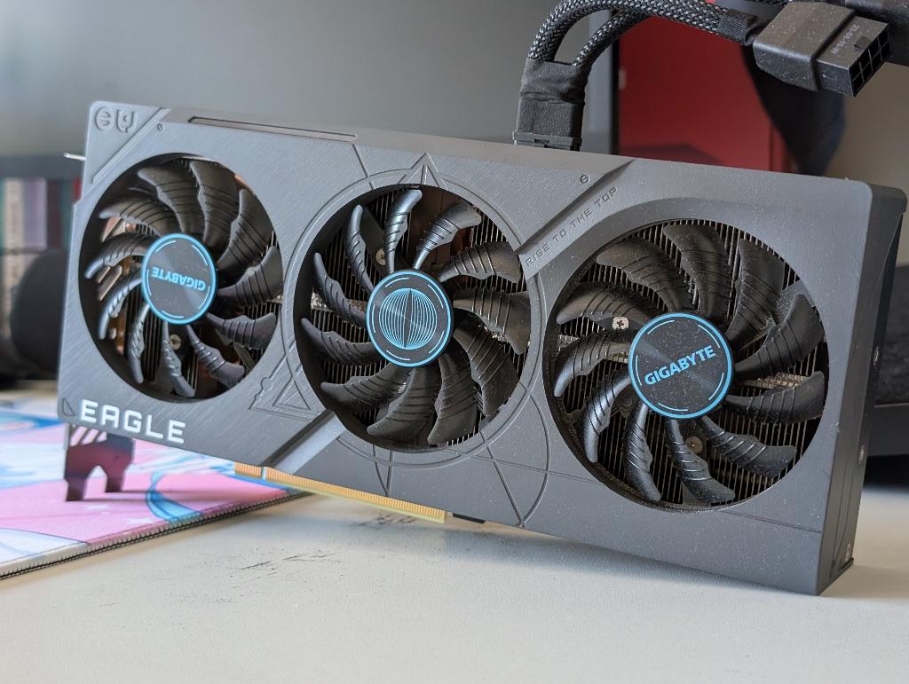 Gigabyte GeForce RTX 4070 SUPER EAGLE OC 12G, GDDR6, PCI-Express 4, Ophalen of Verzenden, Zo goed als nieuw