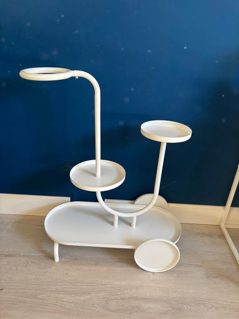 Plantenstandaard, Tuin en Terras, Bloembakken en Plantenbakken, Ophalen, Minder dan 30 cm, Rond, Zo goed als nieuw