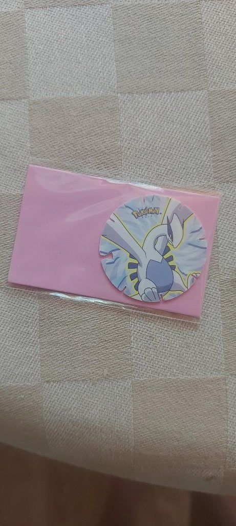 flippo pokemon chiki balls zeldzaam Lugia legendary, Ophalen of Verzenden, Losse flippo's