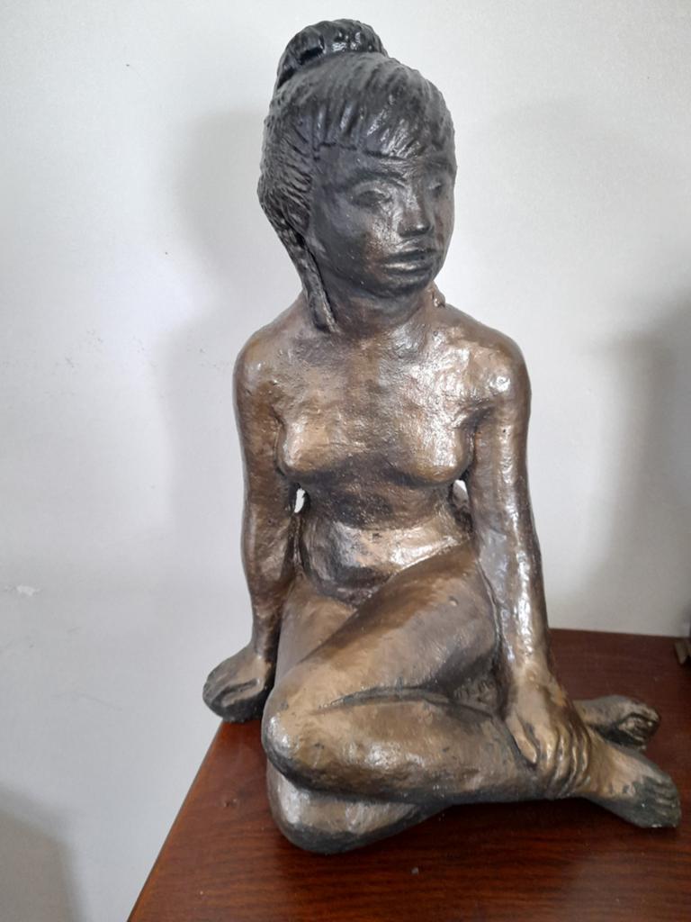 (Boeda) vrouw brons, Ophalen of Verzenden