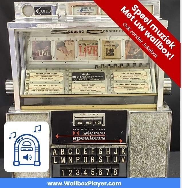 Wallbox MP3 speler (voor Seeburg,Wurlitzer,Ami,Rock-Ola...), Ophalen of Verzenden, Nieuw, 1950 tot 1960, Seeburg