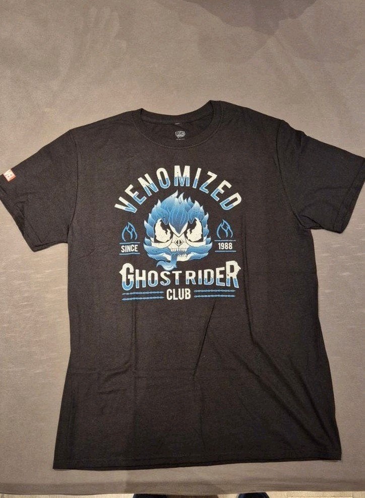 T-shirt Marvel Anti venom, ghostrider, batman, Ophalen of Verzenden, Nieuw, Maat 52/54 (L), Zwart