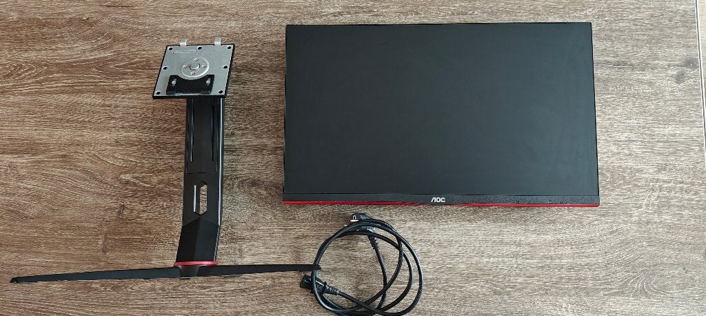 24 inch Full HD IPS Monitor 75Hz, Gebruikt, In hoogte verstelbaar, IPS, AOC Gaming