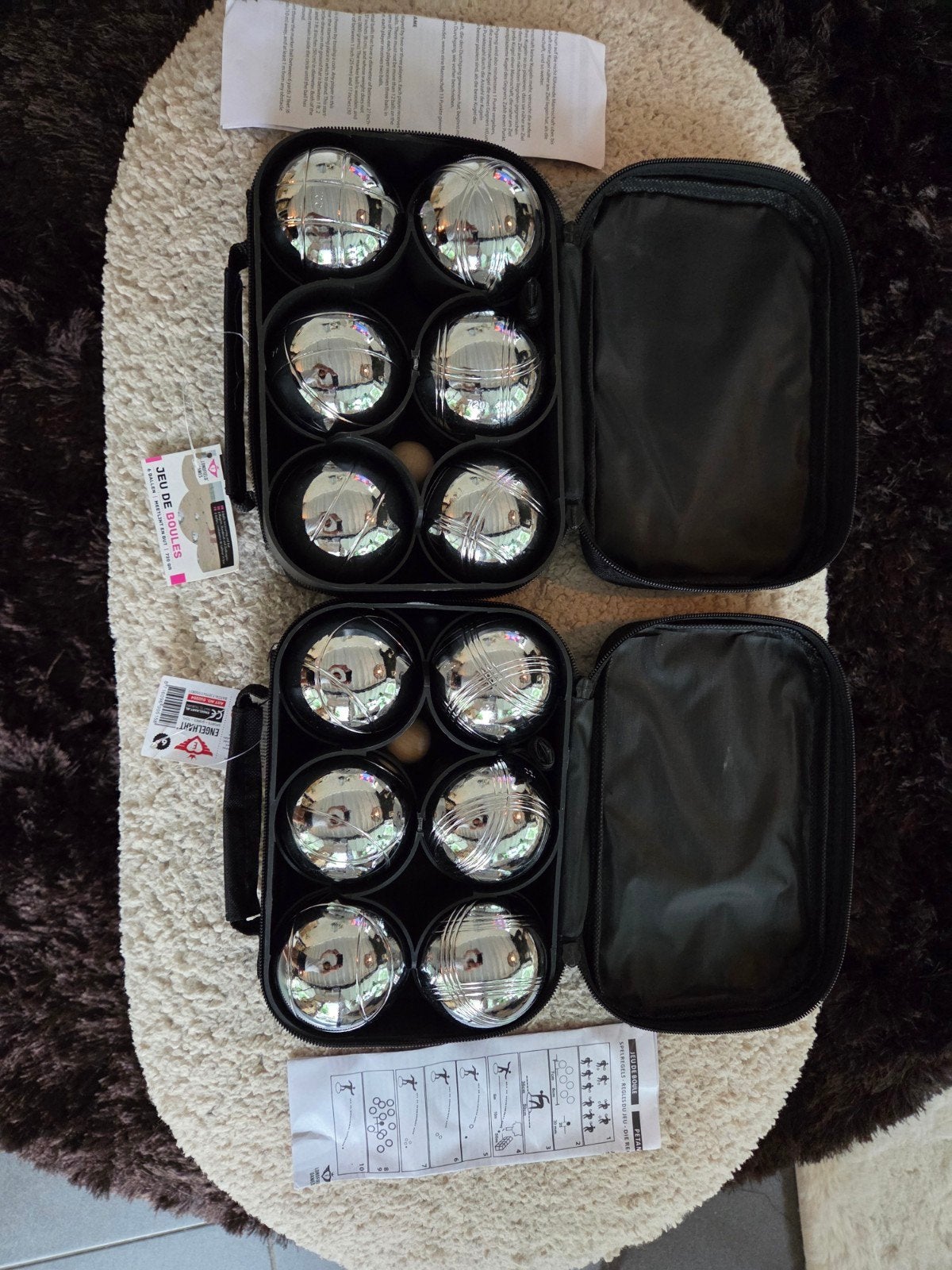 2 sets jeu de boules, nieuw of als nieuw, Auto-onderdelen, Vrachtwagen-onderdelen, Ophalen of Verzenden, Nieuw, Overige merken