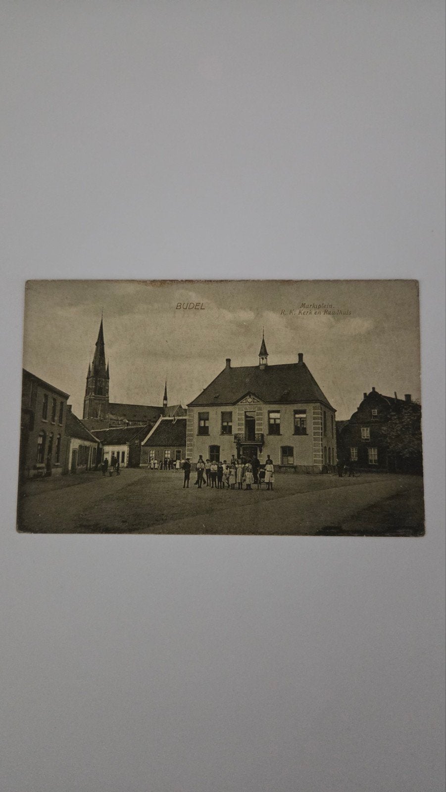 Ansichtkaart van Budel, Verzenden