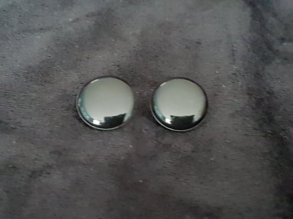 Oorclips zwart. Vintage., Sieraden, Tassen en Uiterlijk, Oorbellen, Ophalen of Verzenden, Zo goed als nieuw, Zwart, Overige materialen