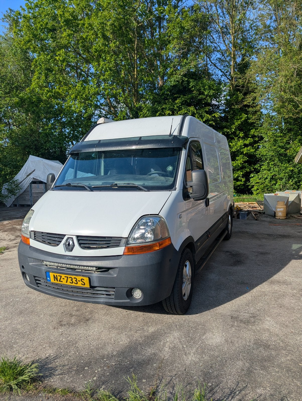 Renault Master 2008 campervan, Caravans en Kamperen, Campers, Particulier, tot en met 2, Buscamper of Camperbus, Overige merken