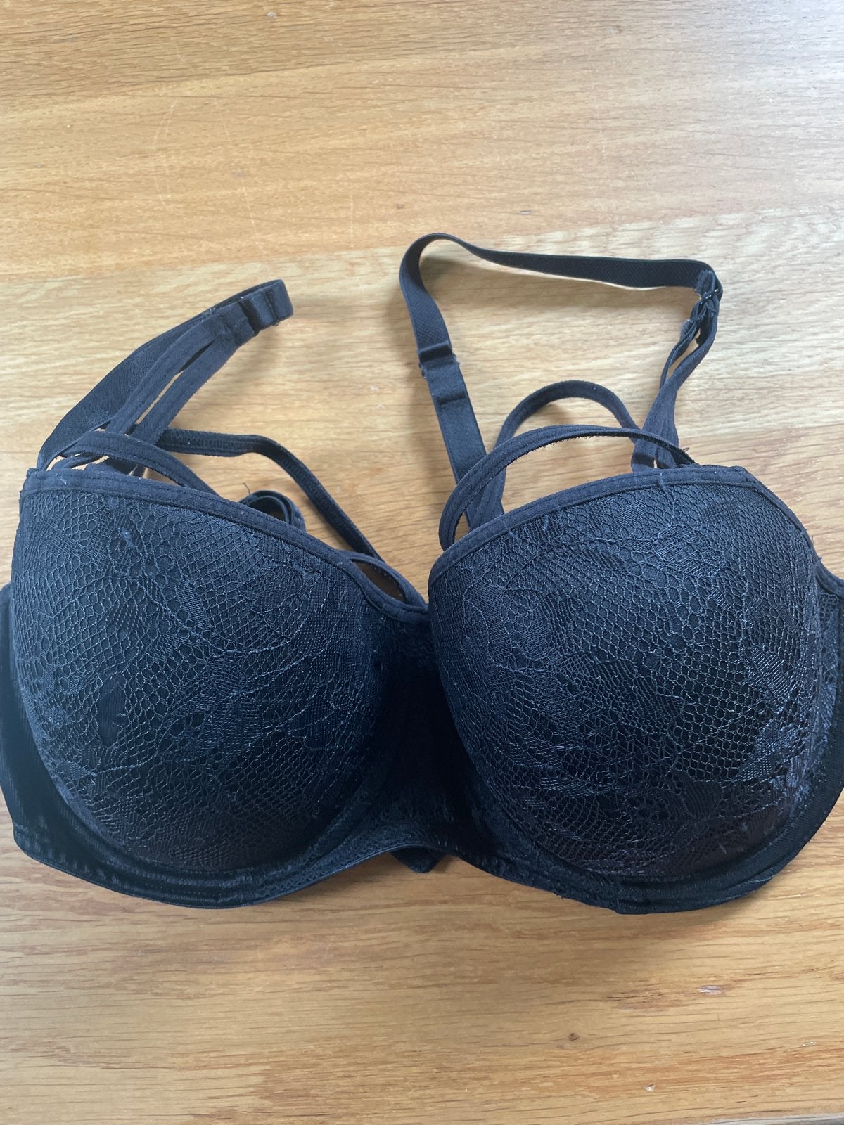 Marlies Dekkers, Zwarte kanten BH, maat 75c, Ophalen of Verzenden, Zwart, BH