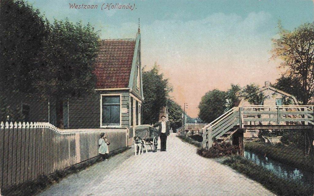 703-398-031 Westzaan (Hollande), Verzamelen, Verzenden, Voor 1920, Noord-Holland