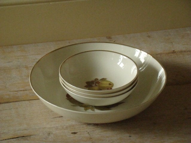 Servies, Duits, Arzberg, met FRUITDECOR, gaaf, Antiek en Kunst, Ophalen of Verzenden