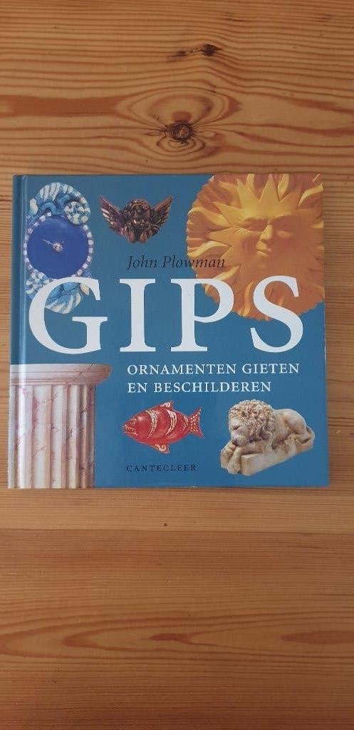 Gips. Ornamenten gieten en beschilderen., Ophalen of Verzenden, Zo goed als nieuw, Overige onderwerpen