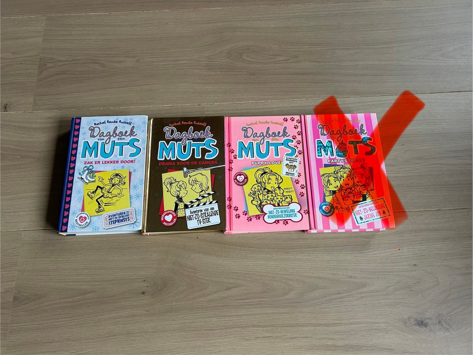Dagboek van een Muts deel 4, 7, 10, Ophalen of Verzenden, Gelezen, Fictie