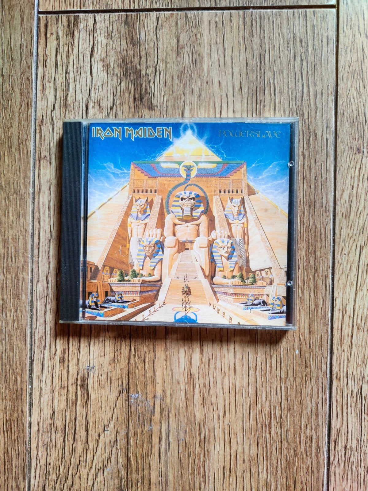 Cd Iron Maiden - Powerslave, Cd's en Dvd's, Cd's | Hardrock en Metal, Ophalen of Verzenden, Zo goed als nieuw