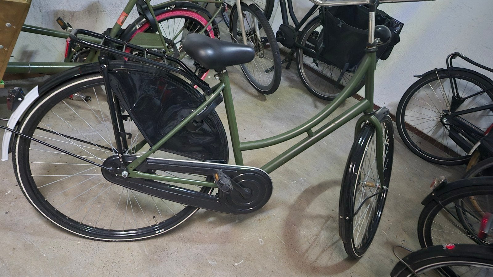 small ladies bike, Ophalen