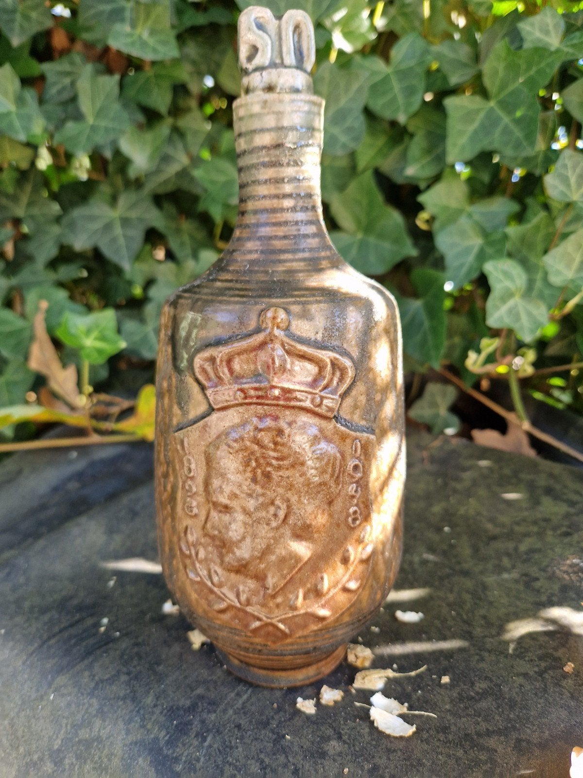 Cooymans Wilhelmina fles Den Bosch 1948, Ophalen of Verzenden, Gebruikt, Overige typen