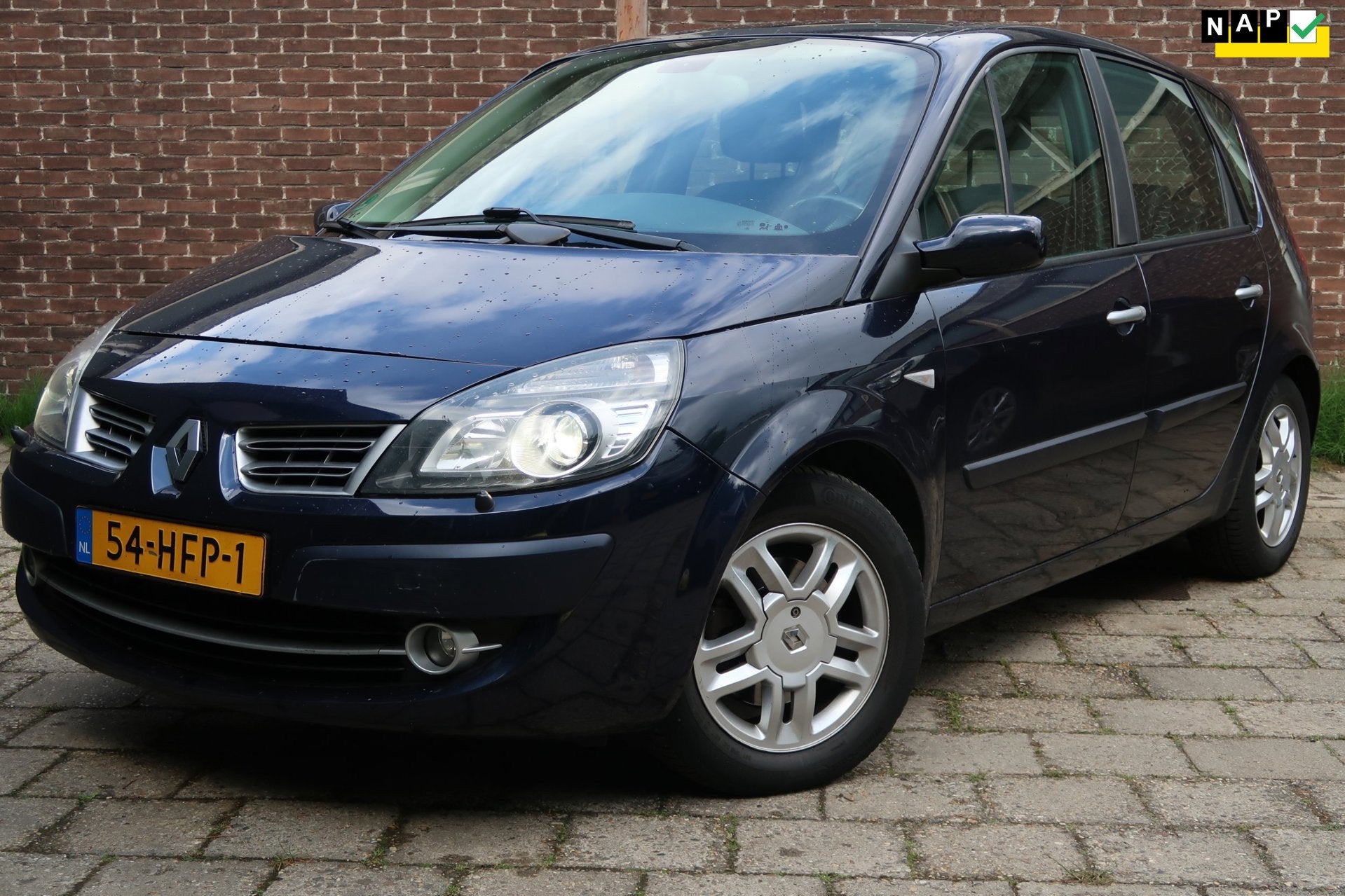 Renault Scénic 2.0-16V Tech Line *Rijklaarprijs *Onderhoude, 1998 cc, 135 pk, Gebruikt, Zwart