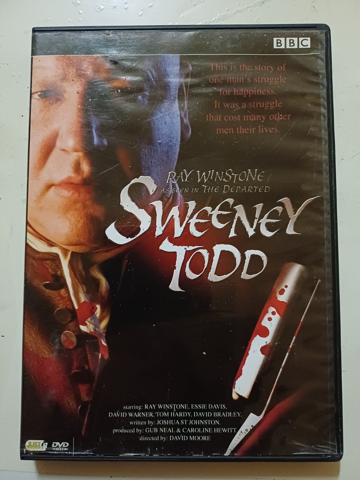 Sweeney Todd, Vanaf 16 jaar, Ophalen of Verzenden, Zo goed als nieuw