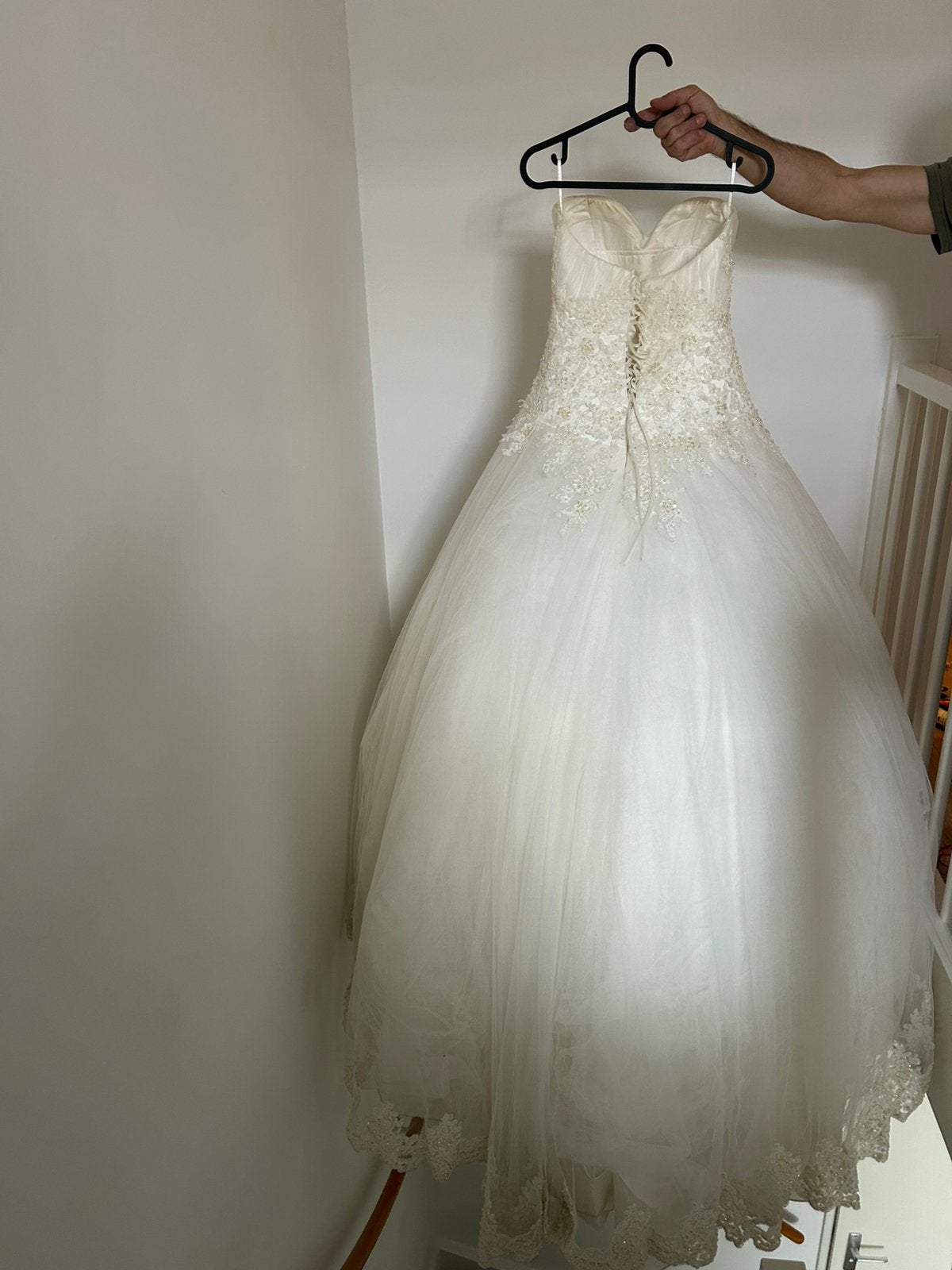 Bruidsjurk 36 / 40, Kleding | Dames, Ophalen, Gedragen, Wit, Trouwjurk
