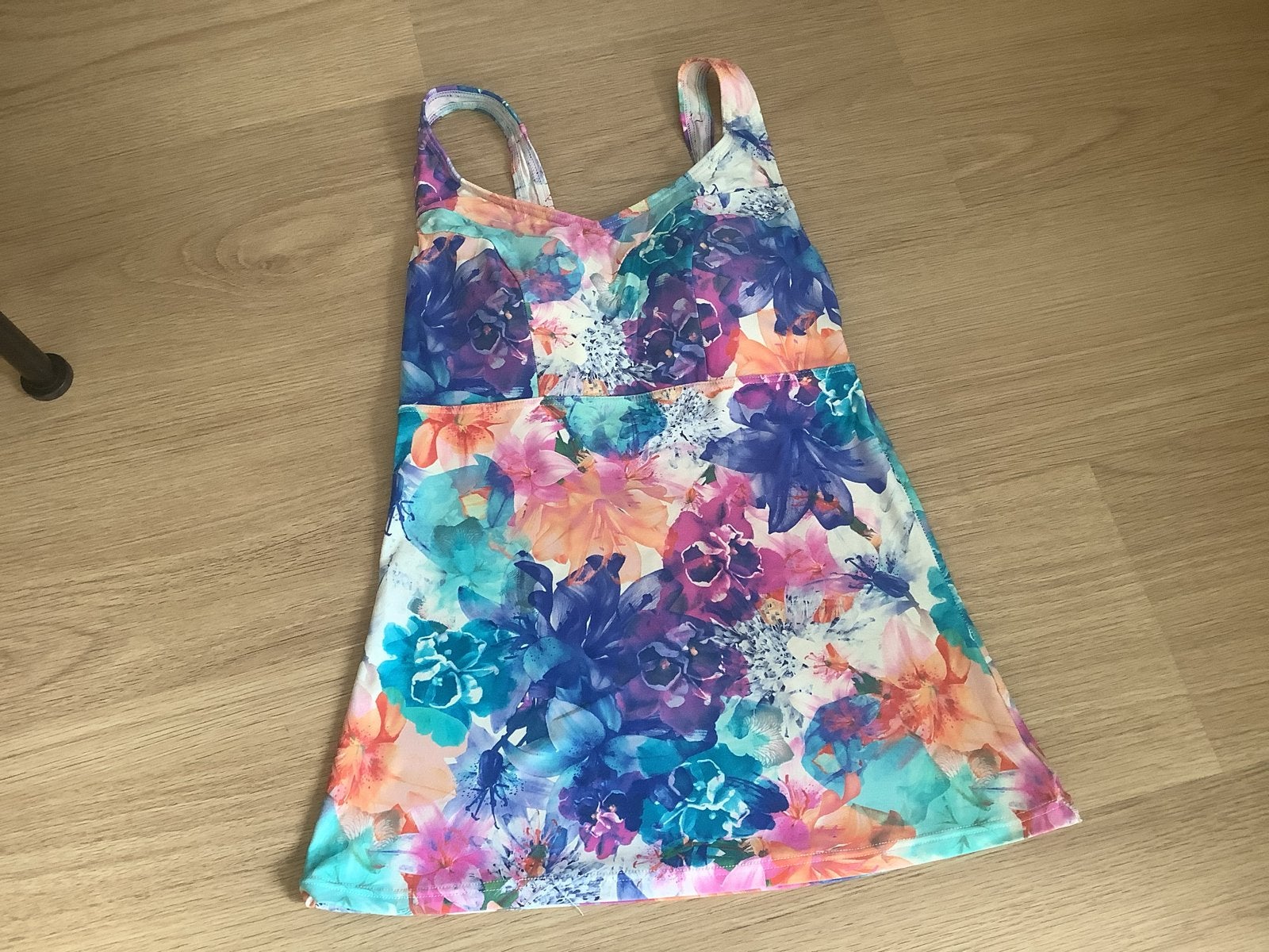 Bloemenprint Tankini Set - Top en Broekje  M (38), Kleding | Dames, Badmode en Zwemkleding, Ophalen of Verzenden, Zo goed als nieuw