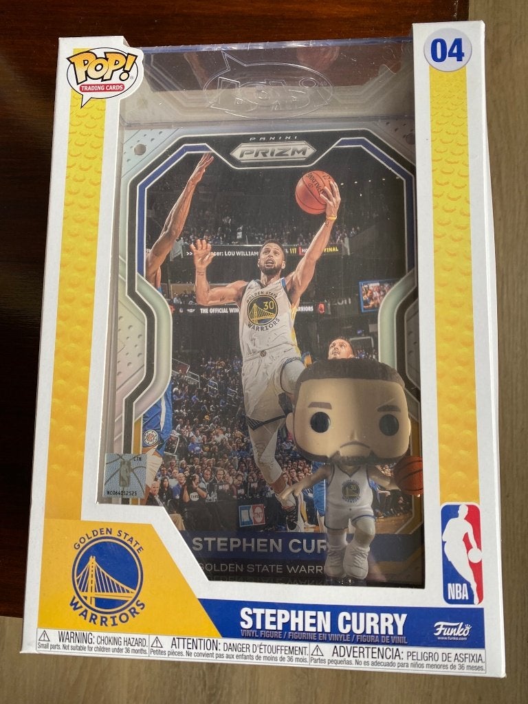 Stephen Curry Funko Pop Trading Cards 04 NBA zgan, Verzenden, Zo goed als nieuw