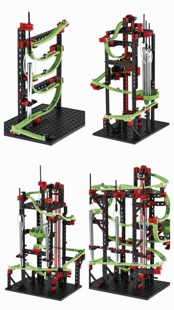Knikkerbaan Fischer Technik Dynamic M, Ophalen, Zo goed als nieuw
