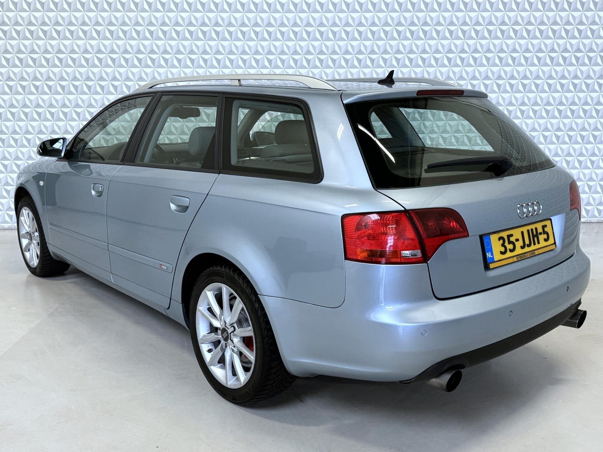 Audi A4 Avant 3.2 FSI Quattro Automaat Navigatie S-line(2005, Auto's, Audi, Automaat, Stof, Blauw, A4