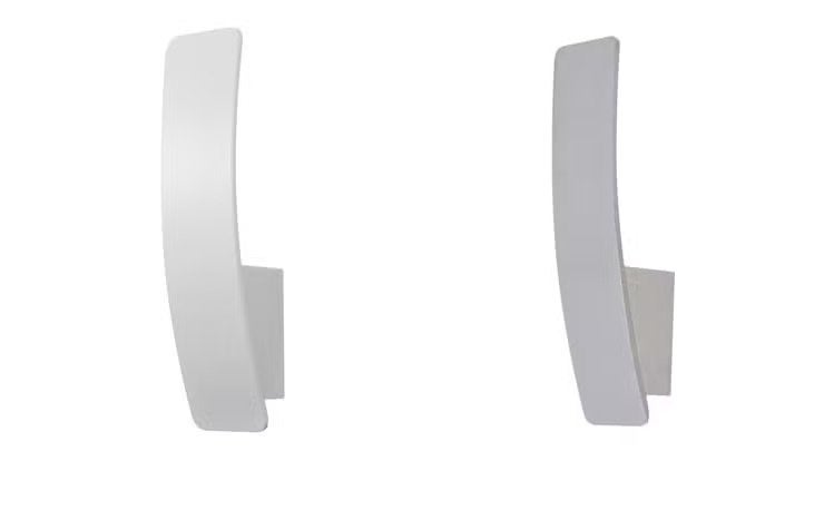 Näve Stan wandlampen, wit-zilver, 4st *NIEUW*, Kunststof, Nieuw, Ophalen of Verzenden, Wandlamp
