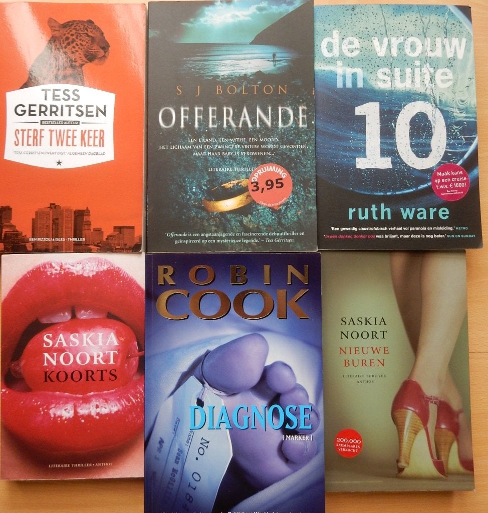 thrillers, Ophalen, Gelezen