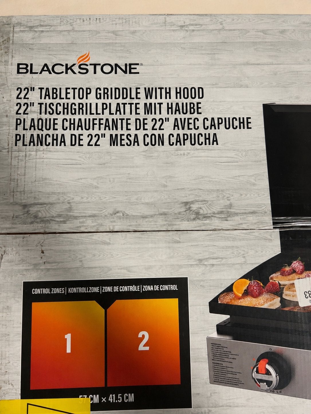 Blackstone 22” Tabletop Griddle met deksel – Nieuw in doos, Tuin en Terras, Ophalen, Zo goed als nieuw