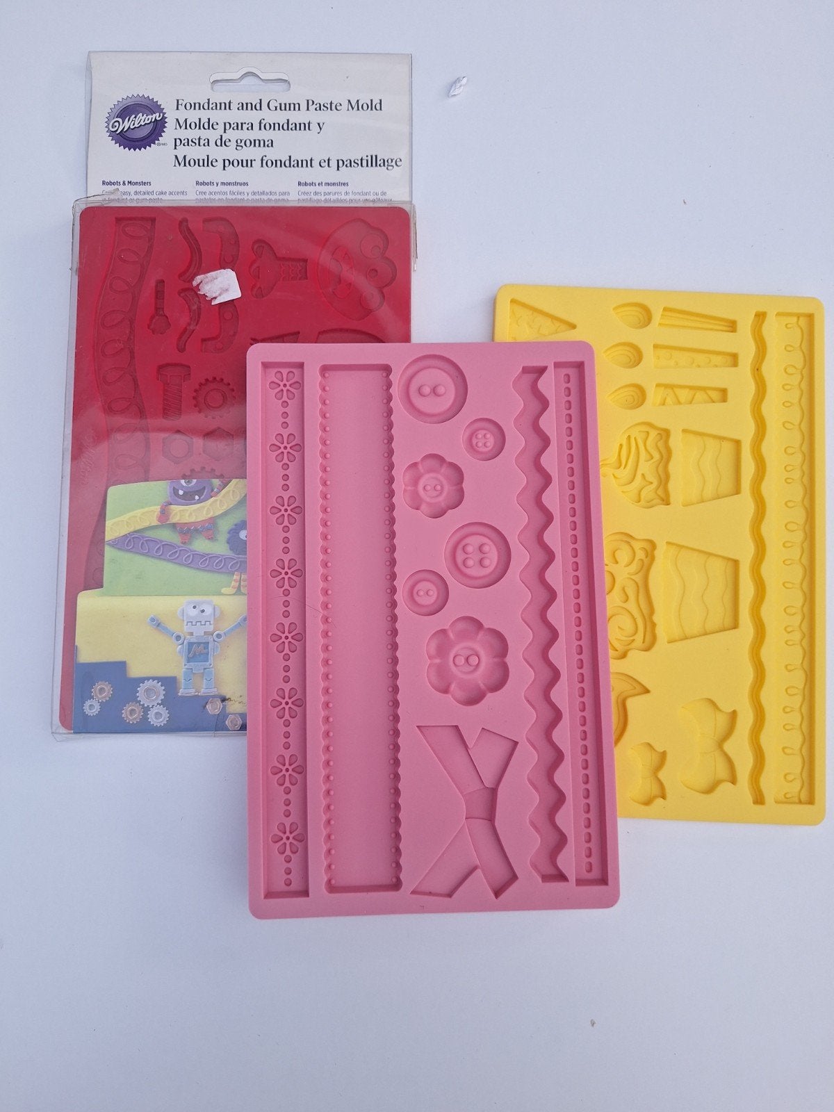 wilton fondant mallen, Hobby en Vrije tijd, Ophalen of Verzenden, Taarten of Cupcakes, Versiering
