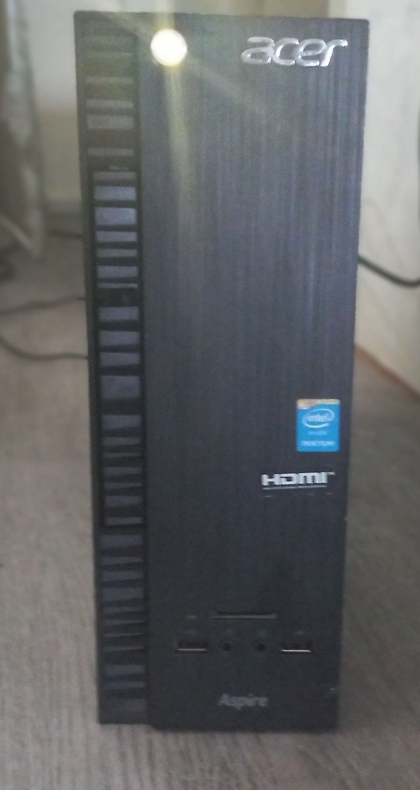 Aspire XC-704 desktop pc, Computers en Software, Desktop Pc's, Intel pentium N3700, Gebruikt, HDD, Ophalen of Verzenden