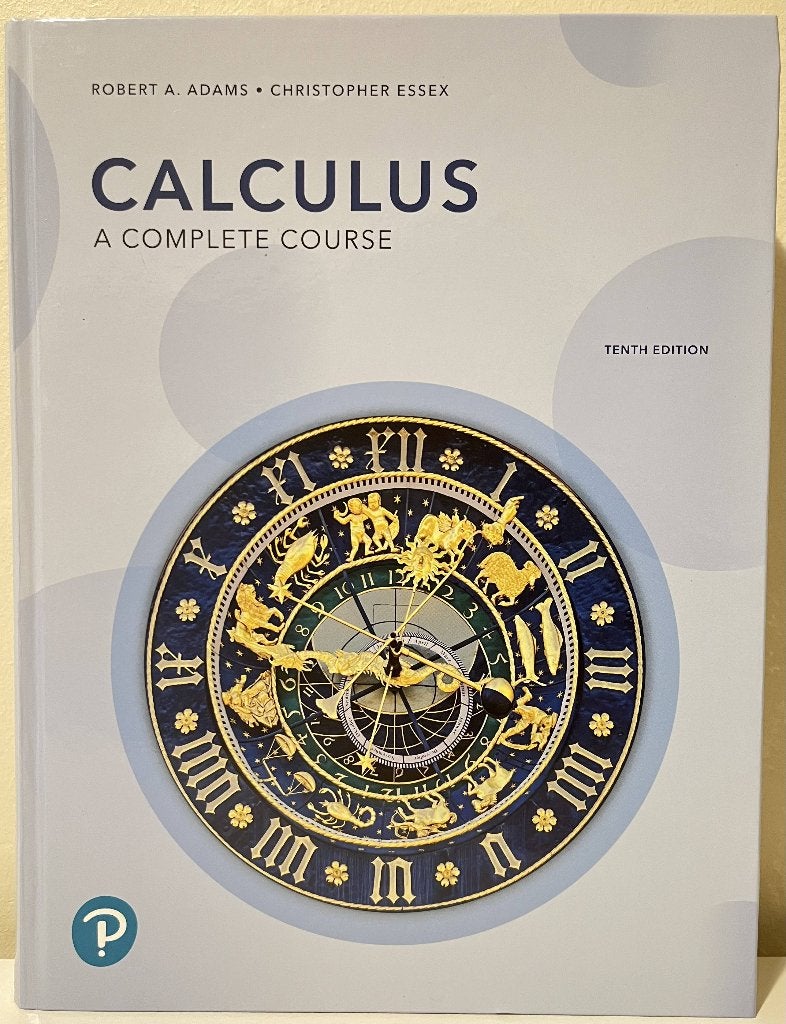 Calculus: A Complete Course - Tiende Editie, Boeken, Zo goed als nieuw, Beta, Robert A. Adams, Christopher Essex, HBO