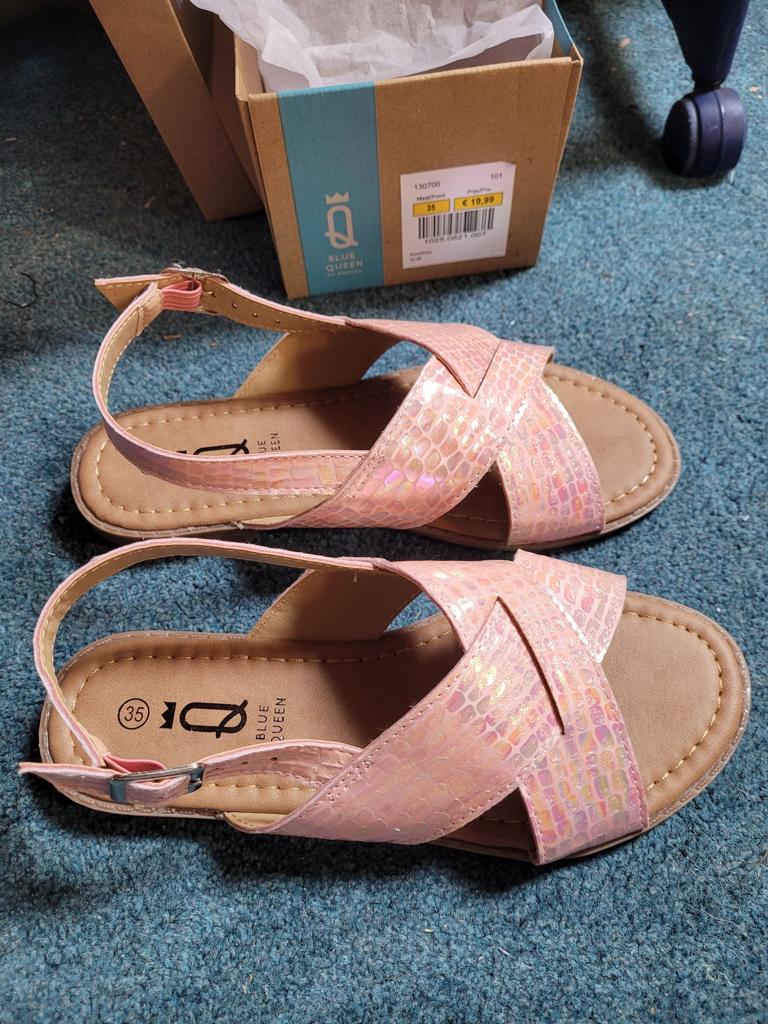 Sandalen nieuw maat 34 meisje roze, Meisje, Overige typen, Nieuw, Ophalen of Verzenden