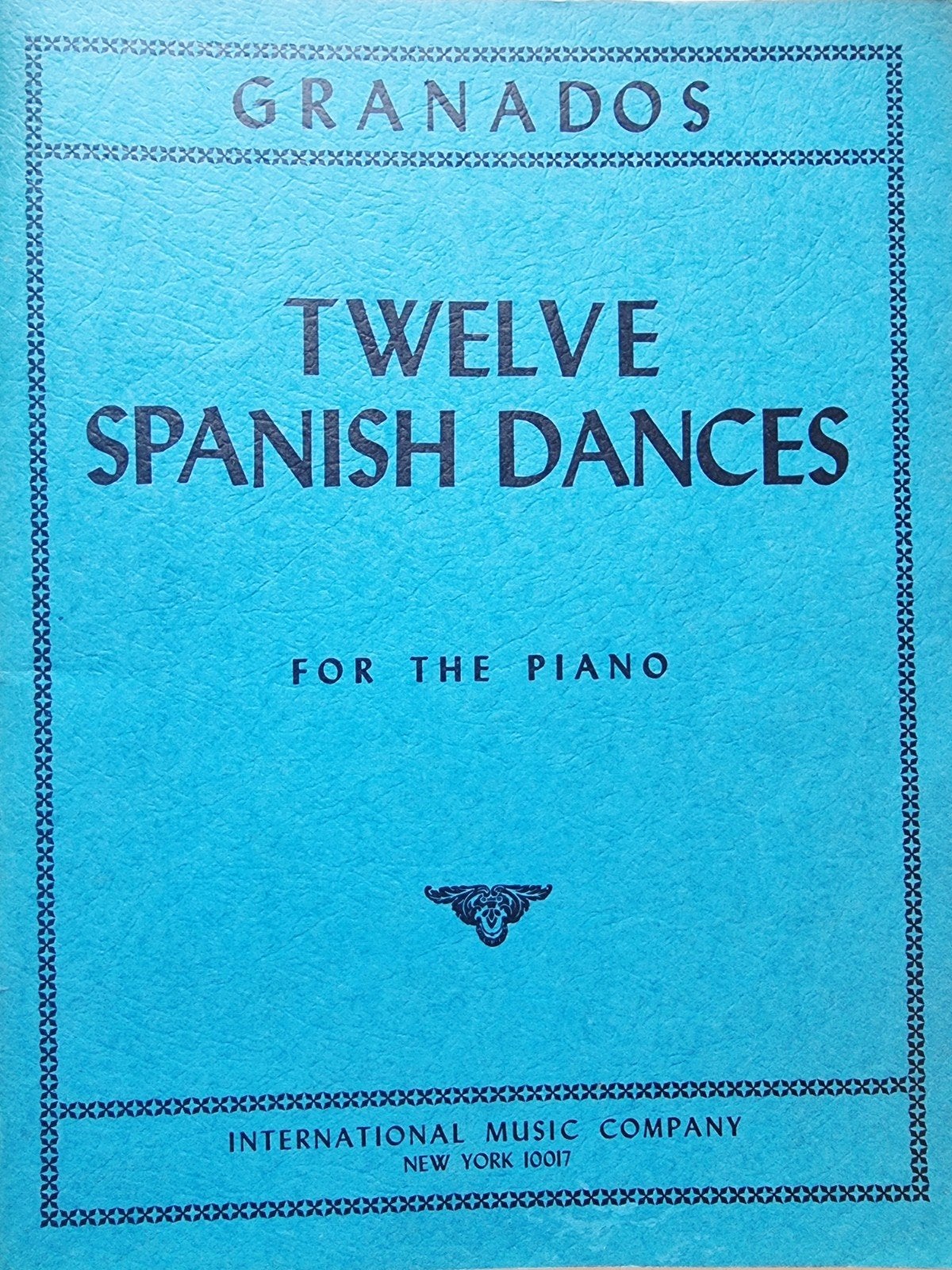 Granados - Twelve Spanish Dances voor Piano P45, Ophalen of Verzenden, Zo goed als nieuw, Klassiek, Piano