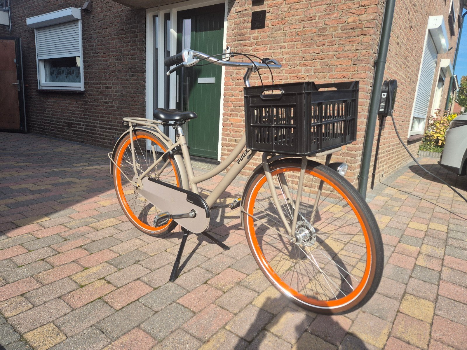 Gazelle Puur NL 46 cm meidenfiets met 7 versnellingen, Ophalen, Gebruikt, Versnellingen, Minder dan 47 cm