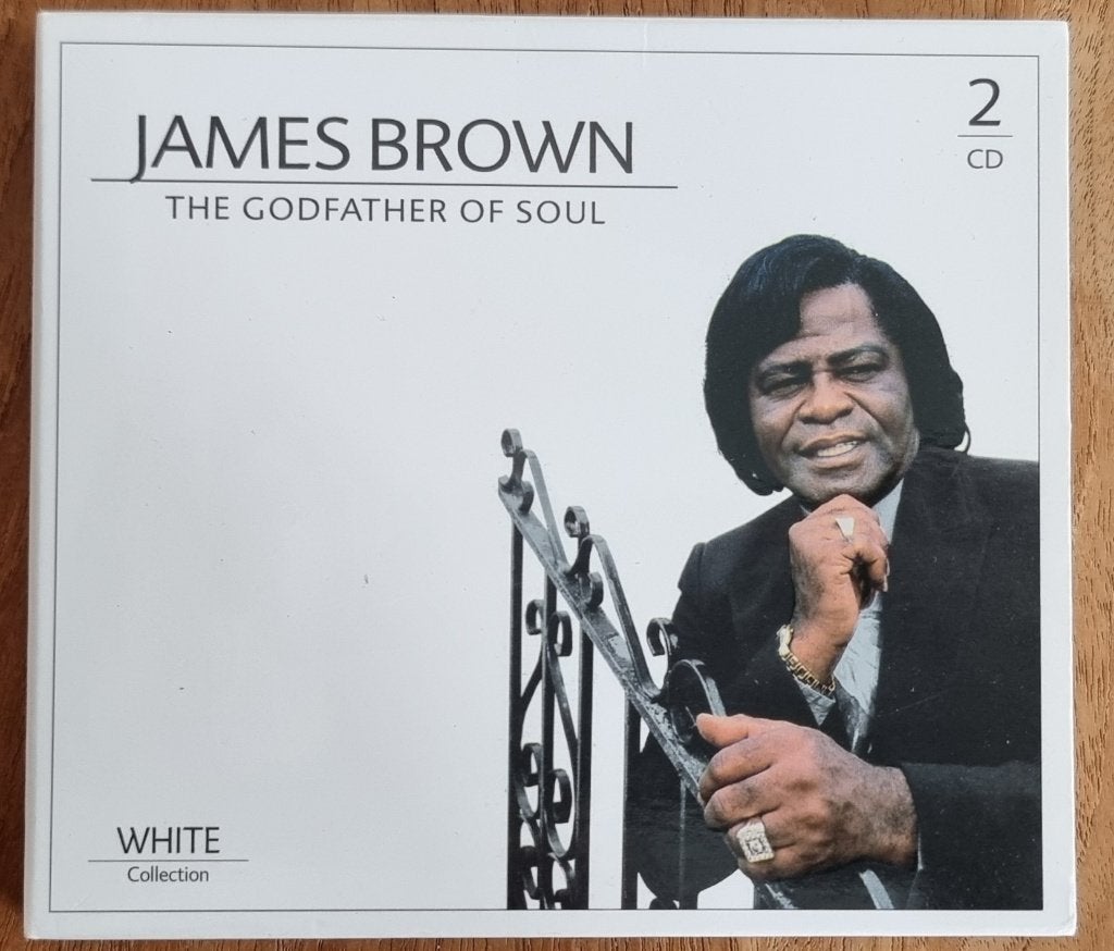 CD James Brown the godfather of soul - White collection ZGAN, Ophalen of Verzenden, Zo goed als nieuw, Soul, Verzamelalbum