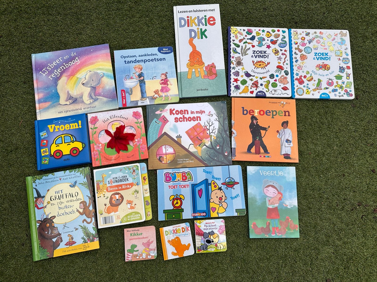Grote collectie kinderboeken: Gruffalo, Dikkie Dik, IJsbeer, Boeken, Ophalen of Verzenden, Gelezen, Fictie algemeen