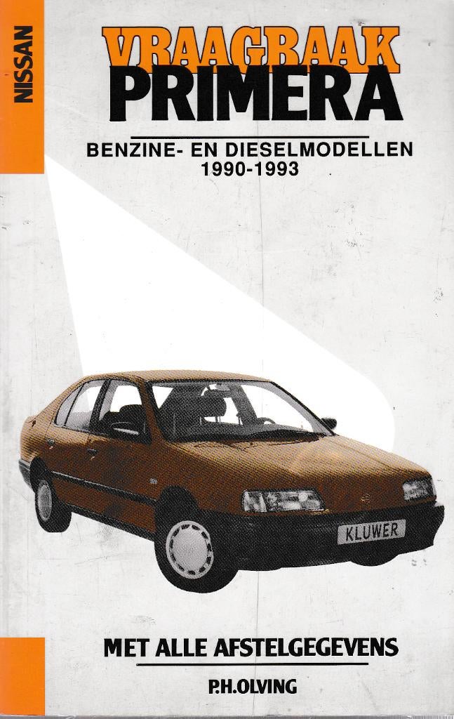 Vraagbaak Nissan Primera Benzine Diesel 1990-1993, Verzenden