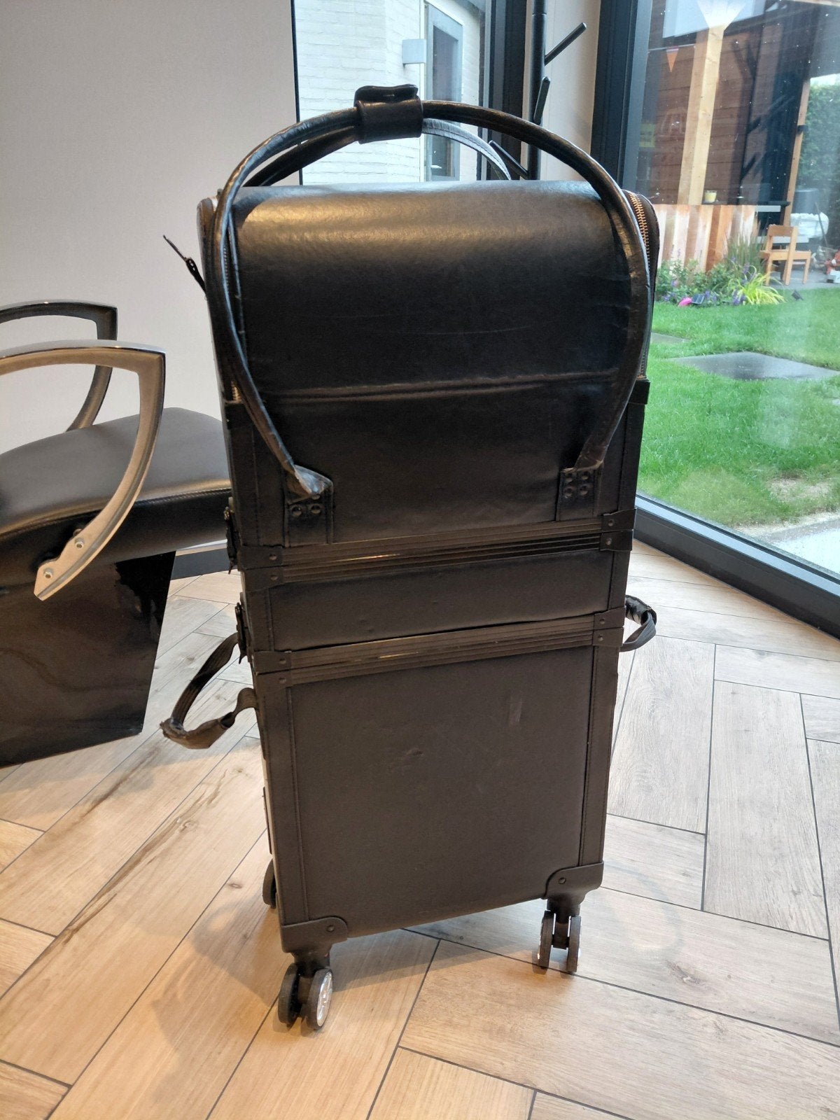 Comair Kapperskoffer - Professionele Trolley Make-up Koffer, Ophalen, Gebruikt, Zwart, Met slot