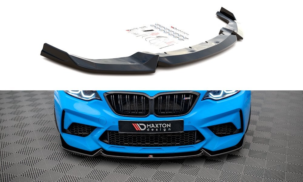 Voorlip frontlip splitter - BMW M2 Competition F87 18-20, Ophalen of Verzenden