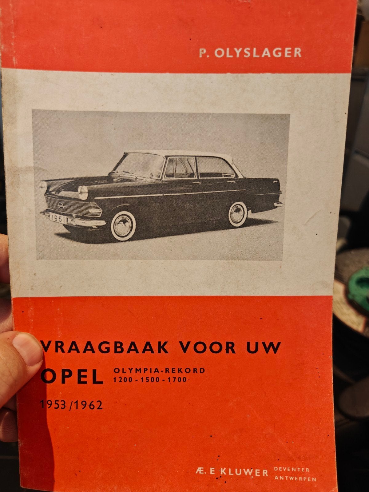 Vraagbaak Opel Olympia Rekord 1953-1962, Ophalen of Verzenden