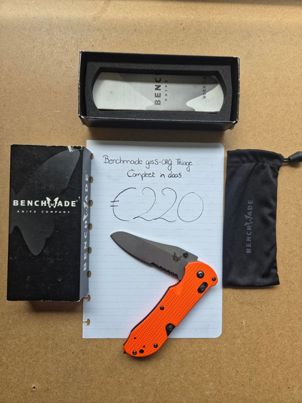 Diverse Benchmade messen, Ophalen of Verzenden