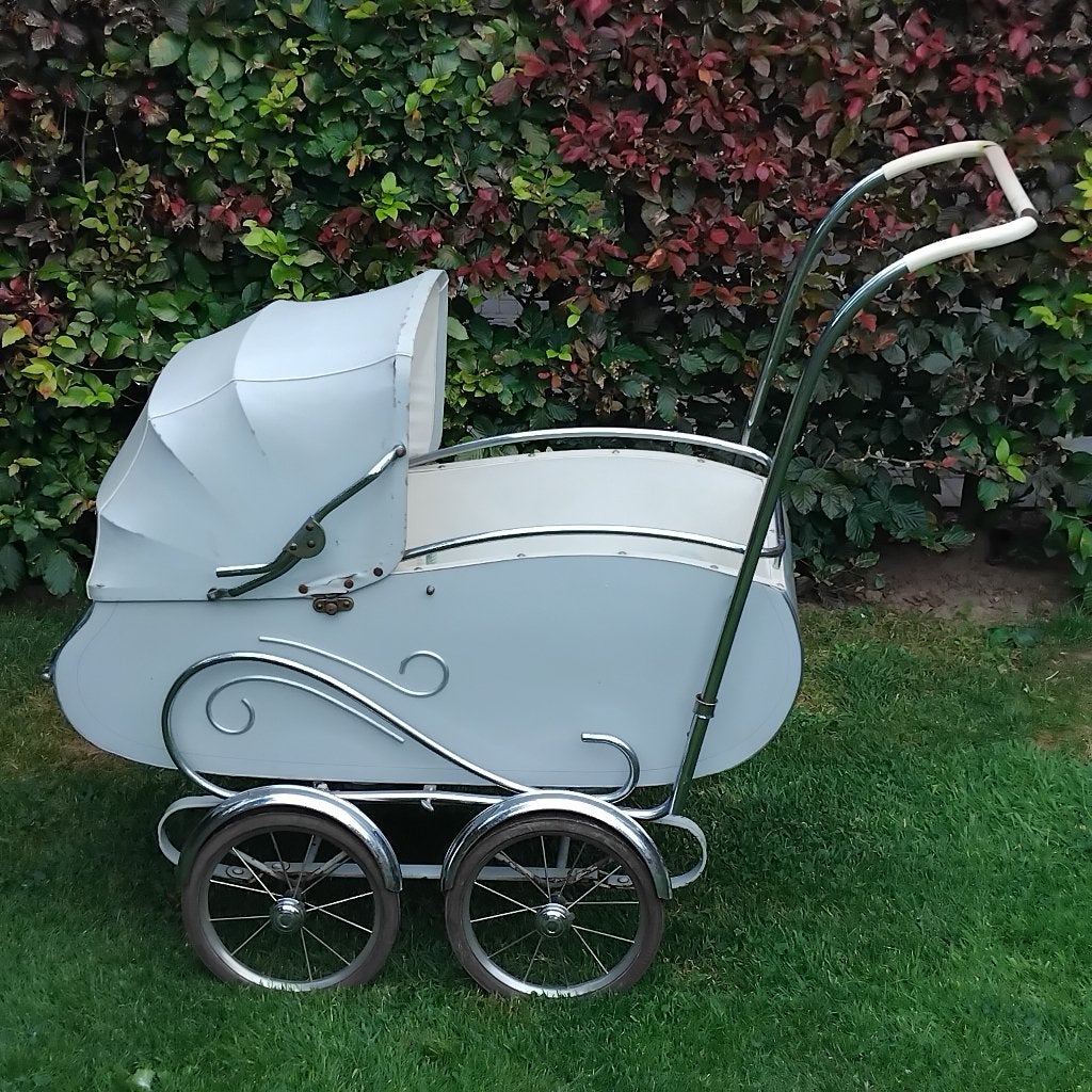 jaren '60 riemersma oude kinderwagen, Antiek en Kunst, Ophalen