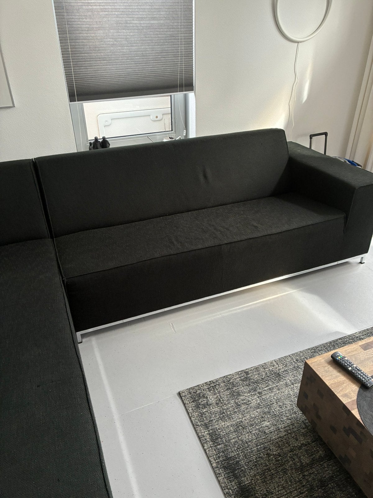 Topform design hoekbank MOET WEG voor 1-10-26, Ophalen, 250 tot 300 cm, Gebruikt, 100 tot 125 cm