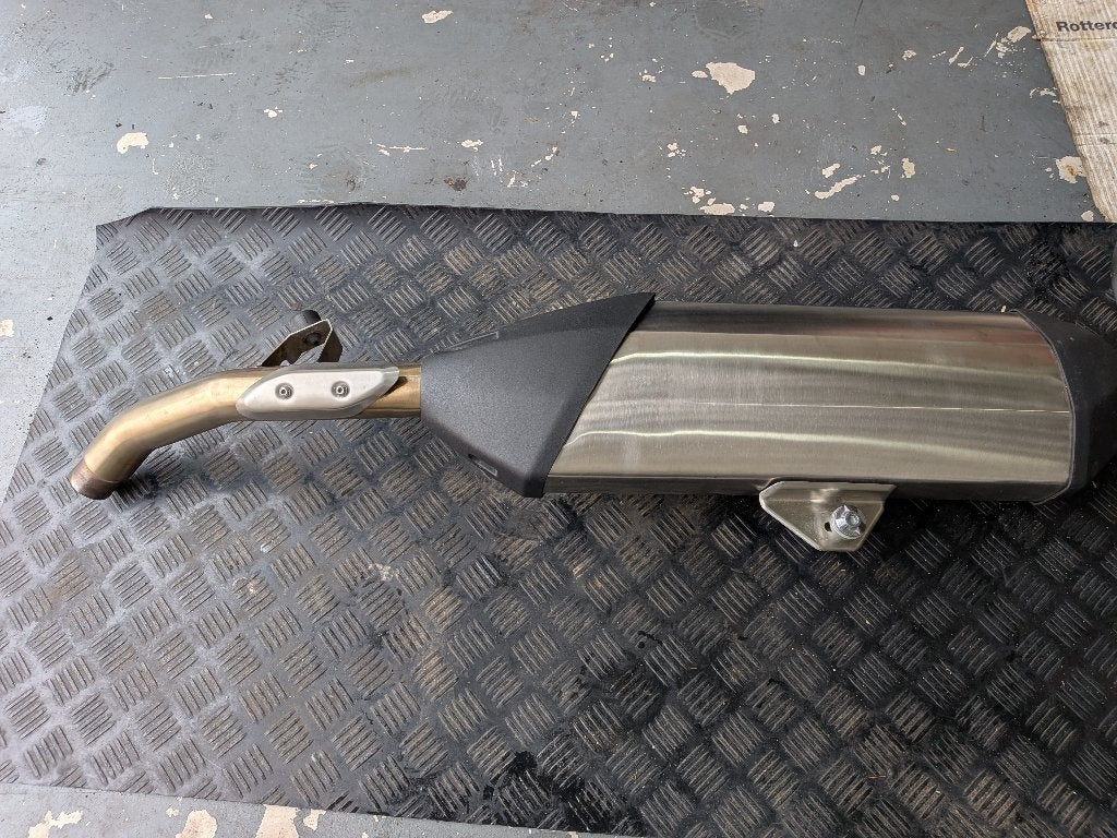 Triumph Explorer 1200 uitlaatdemper, Ophalen of Verzenden, Gebruikt