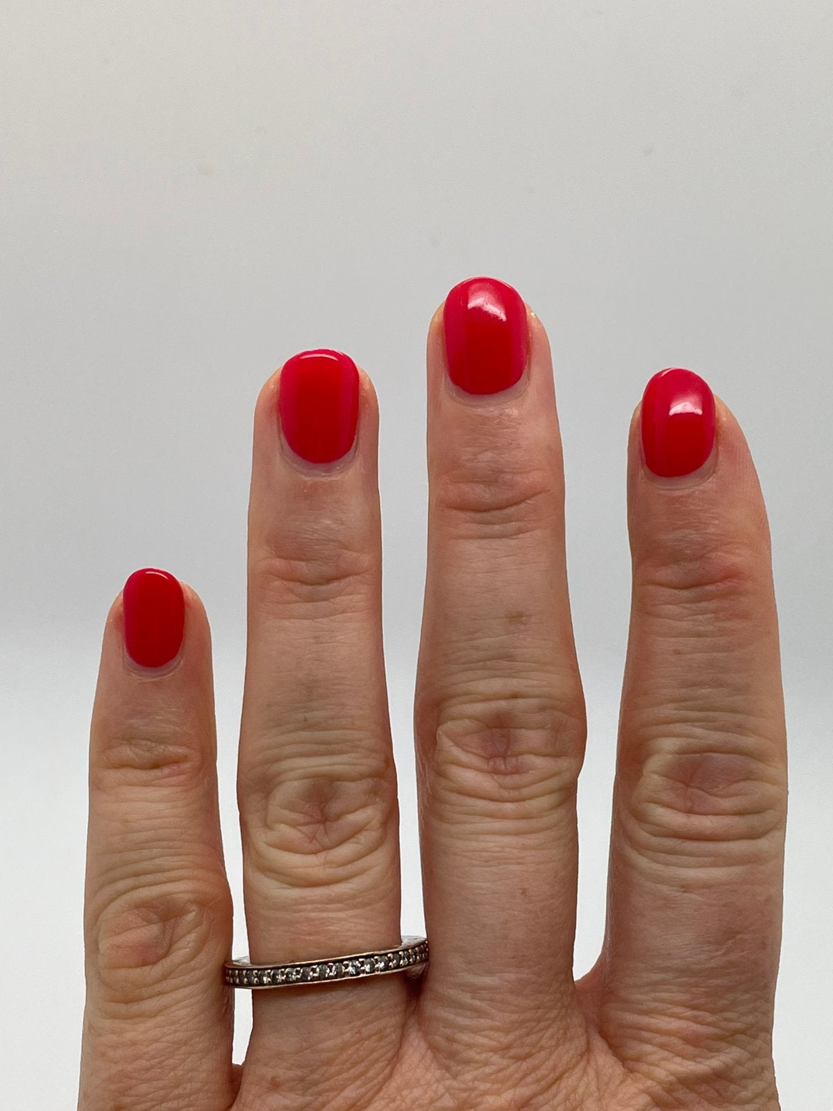 E407 Prachtige zilveren Thomas Sabo ring rosegold maat 17,75, Overige kleuren, Ophalen of Verzenden, X, Dame